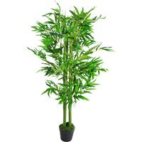 Green Leaf Artificial Bamboo Plants Trees - XL - Green