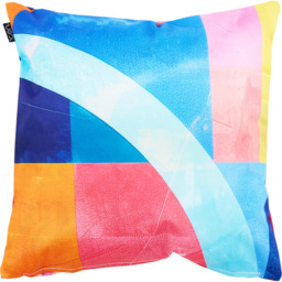 icon Outdoor Abstract Print Waterproof Cushion, Set of 2 - Blue - thumbnail 2