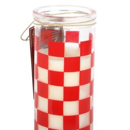 Fresh Baked Pizza Scented Tube Candle Fun Foodie Gift Decor - Red - thumbnail 5