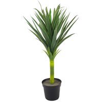 Large Artificial Green Yukka Plant Spiky Tree Plant - Green