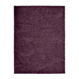 Super Soft Venus Shaggy Snuggly Plum Area Rug - Plum / 80x150cm - thumbnail 2