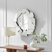 Jewel Medium Abstract Round Wall Mirror - Mirror - thumbnail 1