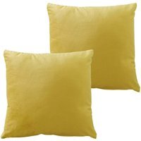 Matte Velvet Cushion Cover - Ochre