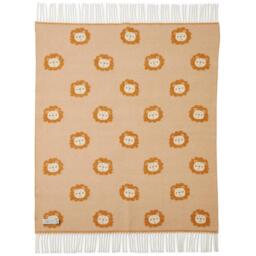 Tweedmill Baby Lambswool Blanket - Lion - thumbnail 2
