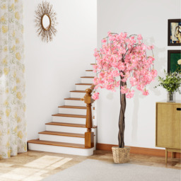 Tall Artificial Cherry Blossom Tree - Pink - thumbnail 3