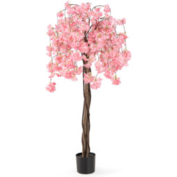 Tall Artificial Cherry Blossom Tree - Pink - thumbnail 2