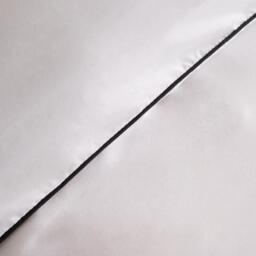 Piped Edge Duvet Cover Set - White / Single - thumbnail 5