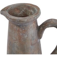 Elegant Tall Flower Jug With Water Containment Wrap - Brown - image 1