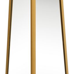 The Obelisk Gold Metal Edged Mirrored Garden Ornament - Gold / 30cm - thumbnail 5