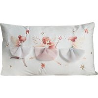Woodland Fairies Cushion - White
