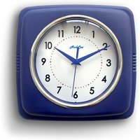 Retro Indoor Wall Clock - Blue - thumbnail 1