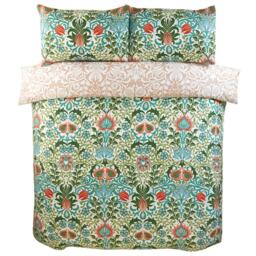 Heritage Flora Duvet Cover Set - Multi / Double - thumbnail 2