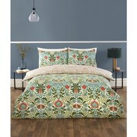 Heritage Flora Duvet Cover Set - Multi / Double - thumbnail 1