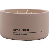 Velvet Blush Cement Candle - Pink
