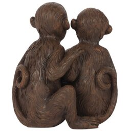 Just the Tree of Us Monkey Family Ornament - Brown - thumbnail 2
