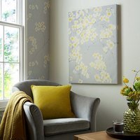 Radiance Orchid Metallic Printed Canvas - Grey - image 1