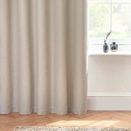 Dawn Textured Blackout Eyelet Curtains - Cream / 117cm / 137cm - thumbnail 4