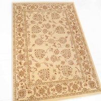 Opulent Cream Floral Living Area Rug - Cream / 290cm - thumbnail 1