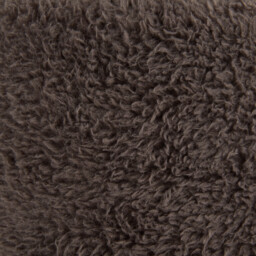 Teddy Fleece Plain Throw - Charcoal - thumbnail 3