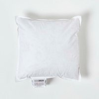Homescapes Duck Feather Cushion Pad Insert - White / 30cm - image 1