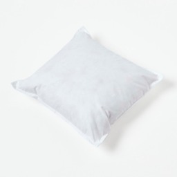 Homescapes Duck Feather Cushion Pad Insert - White / 30cm - thumbnail 3
