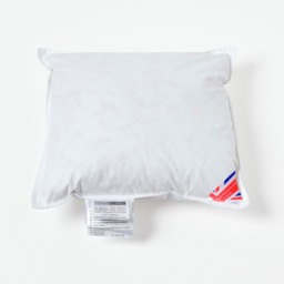 Homescapes Duck Feather Cushion Pad Insert - White / 30cm - thumbnail 5