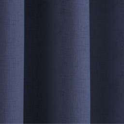 Pair of Vogue Navy Eyelet Thermal Dimout Curtains - Navy / 168cm / 137cm - thumbnail 4
