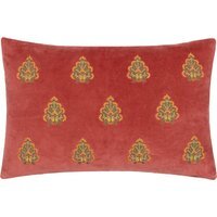 Rennes Embroidered  Cushion - Regal Rose / Polyester - image 1