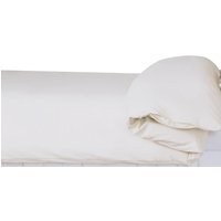200 Thread Count Egyptian Blend Duvet Cover - BM102 - White / Single