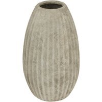 Catania Large Olpe Vase Elegant Modern Display Piece - Off White