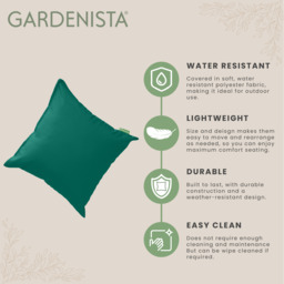 Outdoor Scatter Cushions for Garden Patio Furniture Pillows - Green / 8 - thumbnail 3
