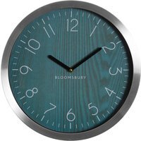 Vitus 35cm Dia Grey Face Wall Clock - Grey
