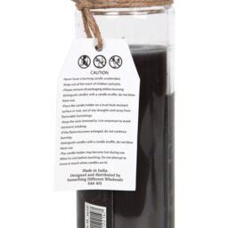 Protection Opium Spell Candle 7 Day Ritual Home Decor - Black - thumbnail 4