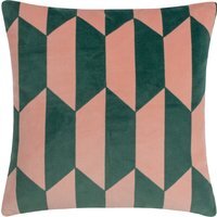Kalho Velvet Jacquard Cushion - Green - image 1