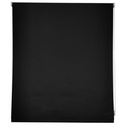 Plain Blackout Roller Blinds - Black / 60cm - thumbnail 3
