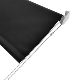 Plain Blackout Roller Blinds - Black / 60cm - thumbnail 2