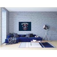 Ocean Spirit - Wrapped Canvas Graphic Art Print - Blue / 31cm / 41cm - thumbnail 1