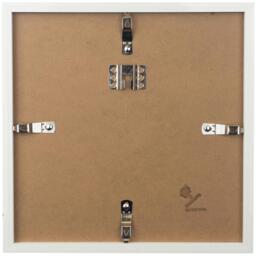"3D Box Photo Frame - 10 x 10"" with 6x6"" Mount - White" - thumbnail 5