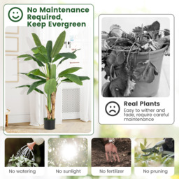 160cm Tall Bird of Paradise Artificial Plant - Green - thumbnail 5