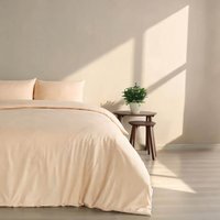Martex Everyday Luxury Cotton Duvet Cover Set - Soft Harvest - Soft Harvest / Single