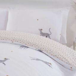Leopard Multi Duvet Cover Set - Multi / King - thumbnail 2