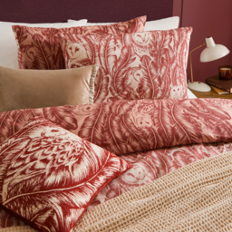 Heritage Duvet Cover Set - Redwood / Super King - thumbnail 2