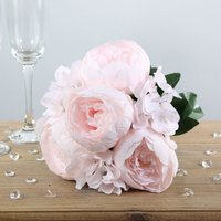Artificial Arundel Peony Bouquet - Light Pink