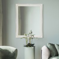Hamilton White Shabby Chic Design Wall Mirror - White
