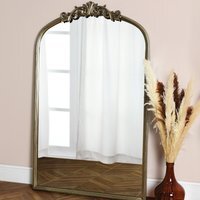 Antique Gold Lean To Mirror - Gold - thumbnail 1