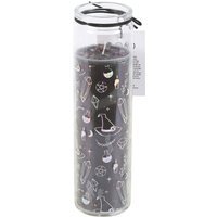 Crystal Witch Jasmine Amethyst Tube Candle - Black - image 1