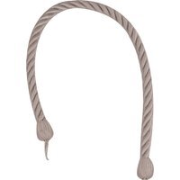 Classic 70cm Rope Tieback - Silver
