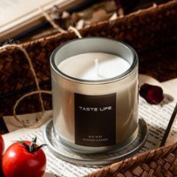 Scented Candle Fresh Lychee and White Tea - Grey - image 1
