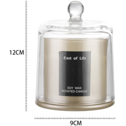 Scented Candle Fresh Lychee and White Tea - Grey - thumbnail 5