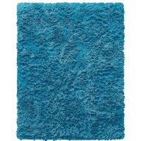 Supersoft Shaggy High Pile Rug - Teal / 60x110